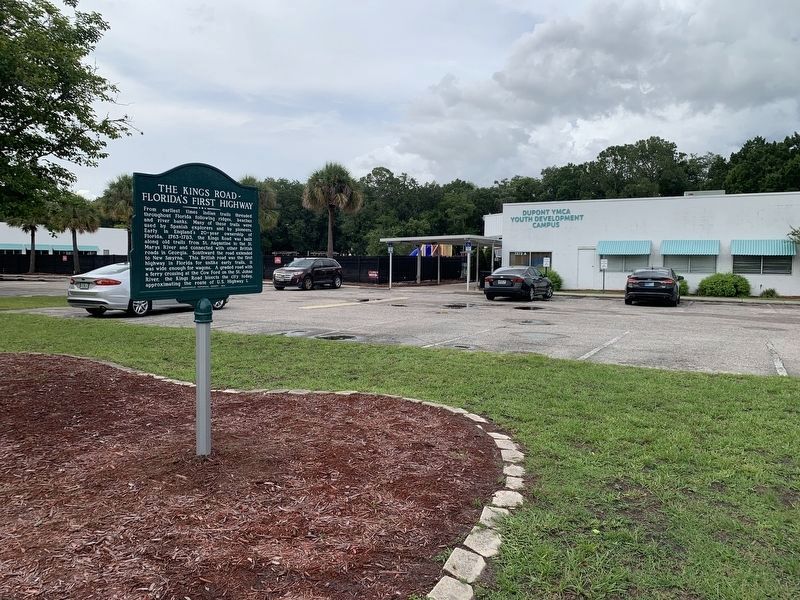 The Kings Road ~ Florida�s First Highway Marker image. Click for full size.