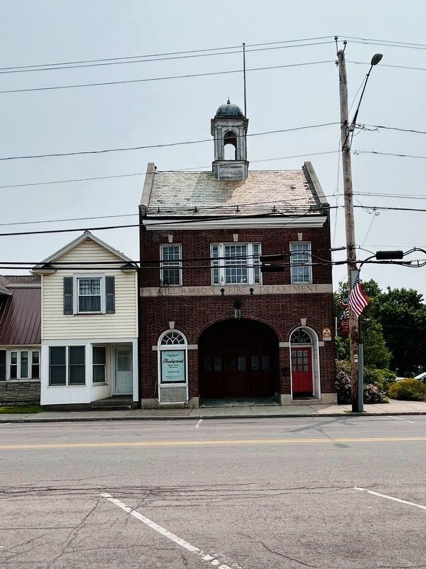 Williamson Fire Department. Click for full size. Williamson Fire Department image. Click for full size.