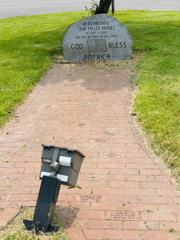 9/11 & Veterans Memorial. Click for full size. 9/11 & Veterans Memorial image. Click for full size.