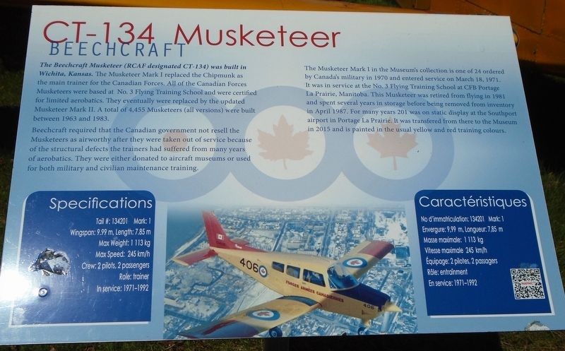 CT-134 Musketeer Marker image. Click for full size.