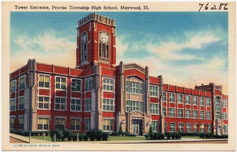 Proviso Township High School image. Click for full size.