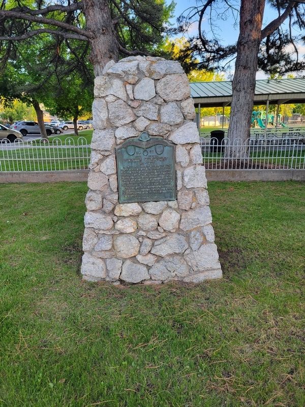 Pioneer Cemetery Marker image. Click for full size.