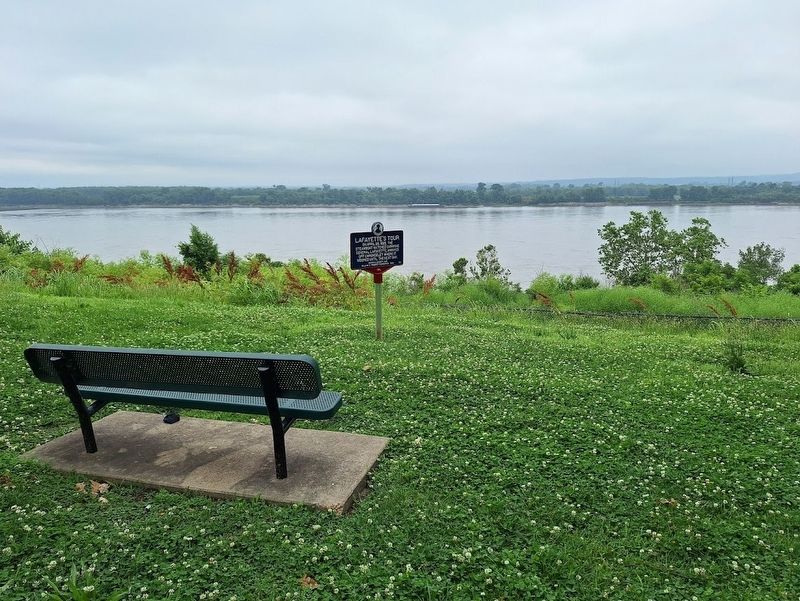 Lafayette's Tour Marker image. Click for full size.
