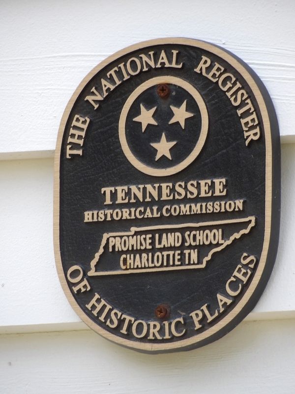 Promise Land School Marker. Click for full size. Promise Land School Marker image. Click for full size.
