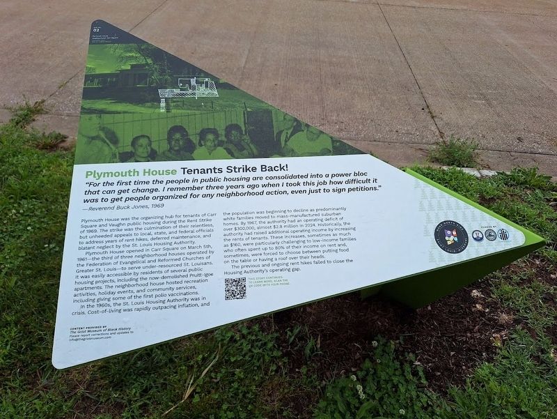 Plymouth House Marker image. Click for full size.