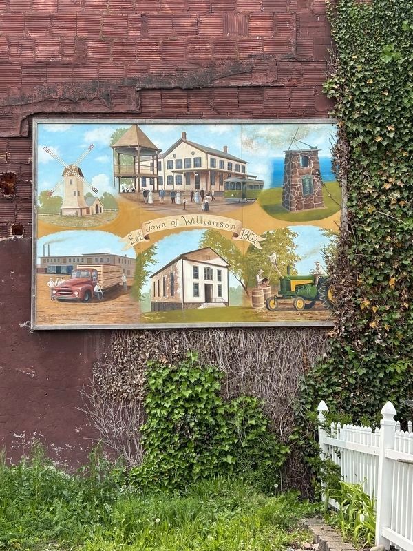 Memories of Williamson Mural. Click for full size. Memories of Williamson Mural image. Click for full size.