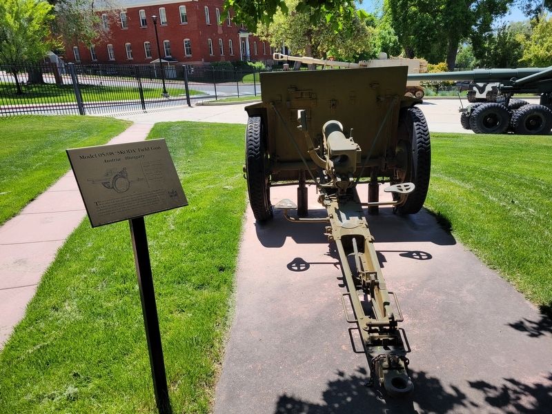 Model 05/08 "SKODA" Field Gun Marker. Click for full size. Model 05/08 "SKODA" Field Gun Marker image. Click for full size.
