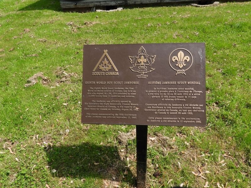 Eighth World Boy Scout Jamboree Marker. Click for full size. Eighth World Boy Scout Jamboree Marker image. Click for full size.