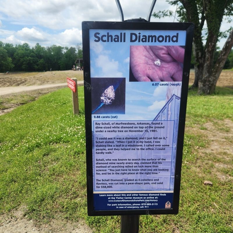 Schall Diamond Marker. Click for full size. Schall Diamond Marker image. Click for full size.