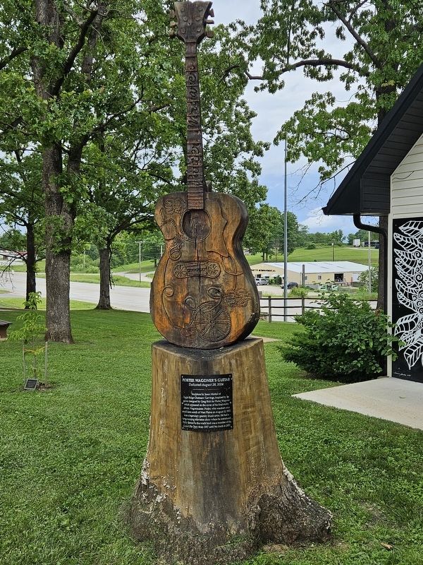 Porter Wagoner's Guitar Marker image. Click for full size.