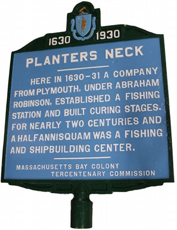 Planters Neck Marker. Click for full size. Planters Neck Marker image. Click for full size.