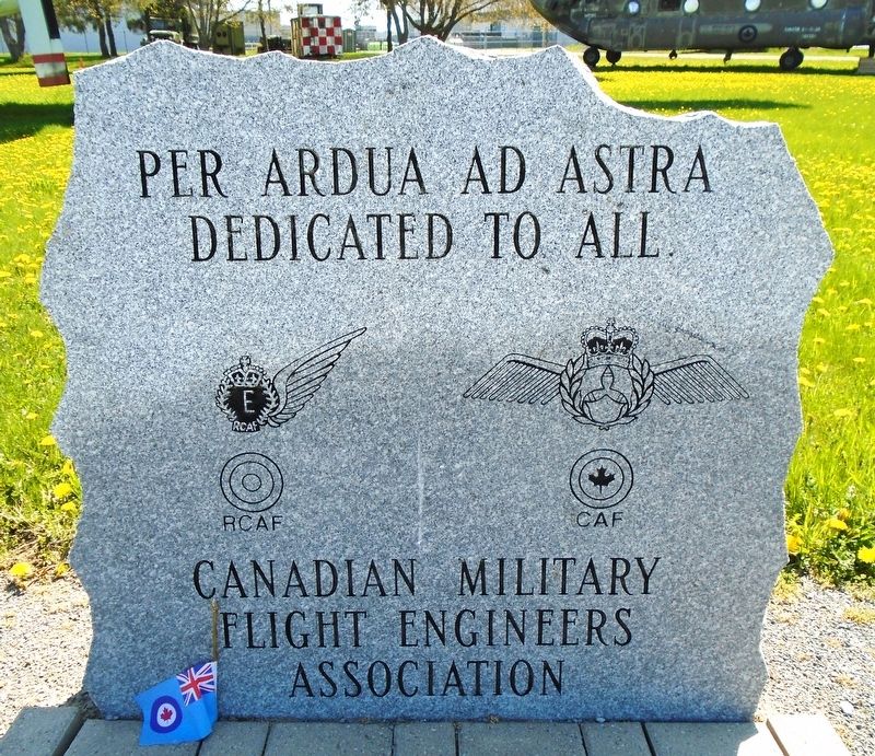 Canadian Military Flight Engineers Association Marker image. Click for full size.