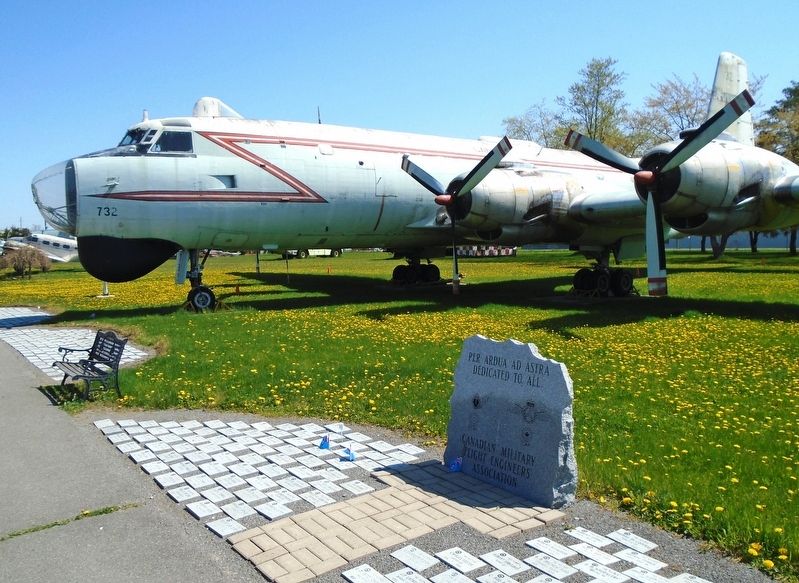 Canadian Military Flight Engineers Association Memorial image. Click for full size.