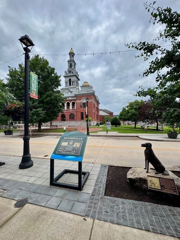 Sevierville Marker. Click for full size. Sevierville Marker image. Click for full size.