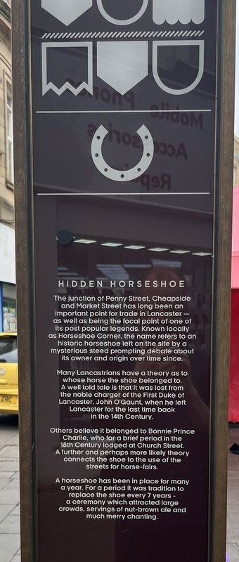 Hidden Horseshoe Marker. Click for full size. Hidden Horseshoe Marker image. Click for full size.