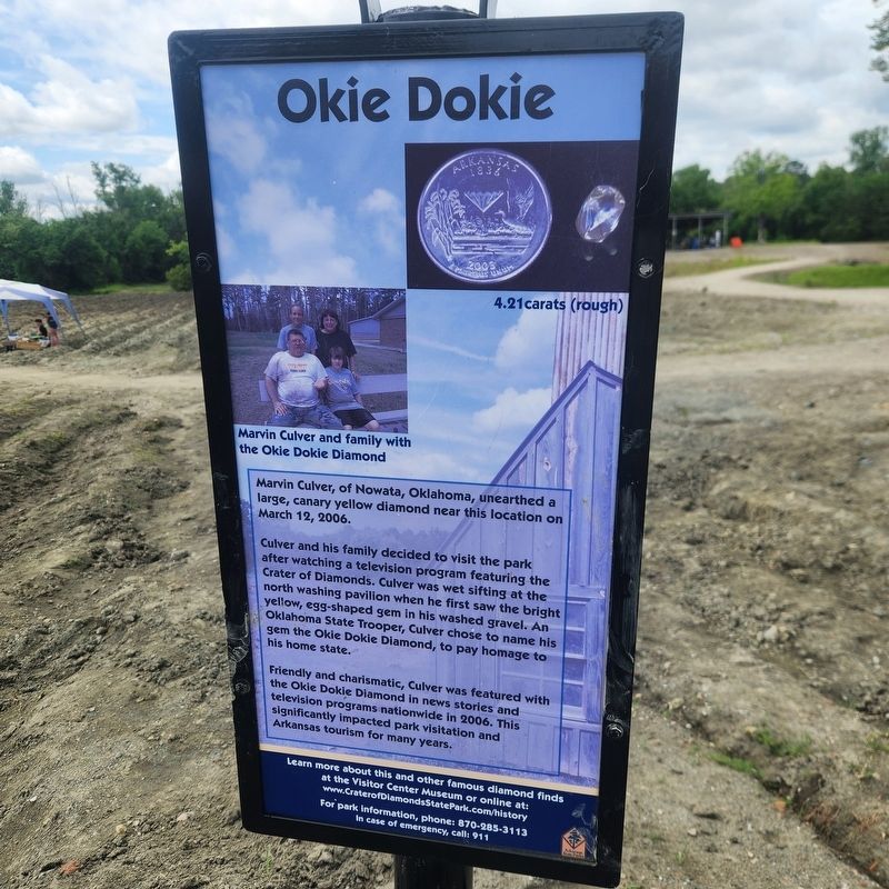 Okie Dokie Marker. Click for full size. Okie Dokie Marker image. Click for full size.
