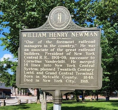 William Henry Newman Marker image. Click for full size.