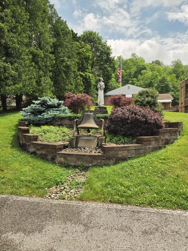St. Columbkille Church Bell Marker. Click for full size. St. Columbkille Church Bell Marker image. Click for full size.
