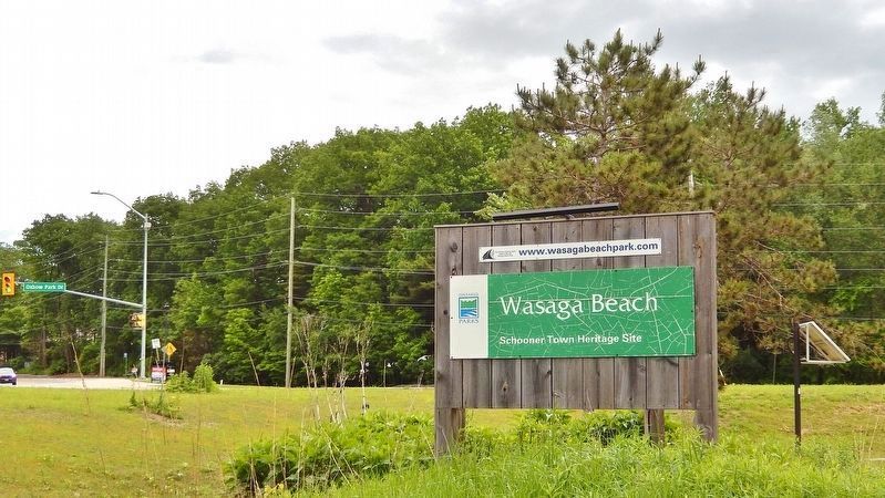 Wasaga Beach Sign image. Click for full size.
