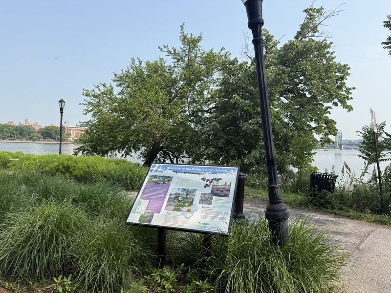 Welcome to the Water's Edge Garden Marker. Click for full size. Welcome to the Water's Edge Garden Marker image. Click for full size.