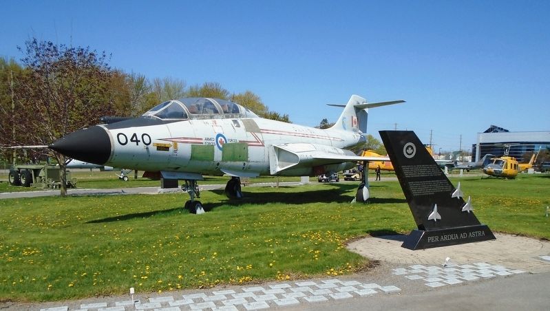 CF100 and CF 101 Aircrews Memorial. Click for full size. CF100 and CF 101 Aircrews Memorial image. Click for full size.
