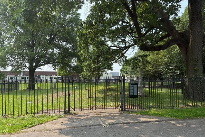 Joseph Rodman Drake Park Cemetery image. Click for full size.