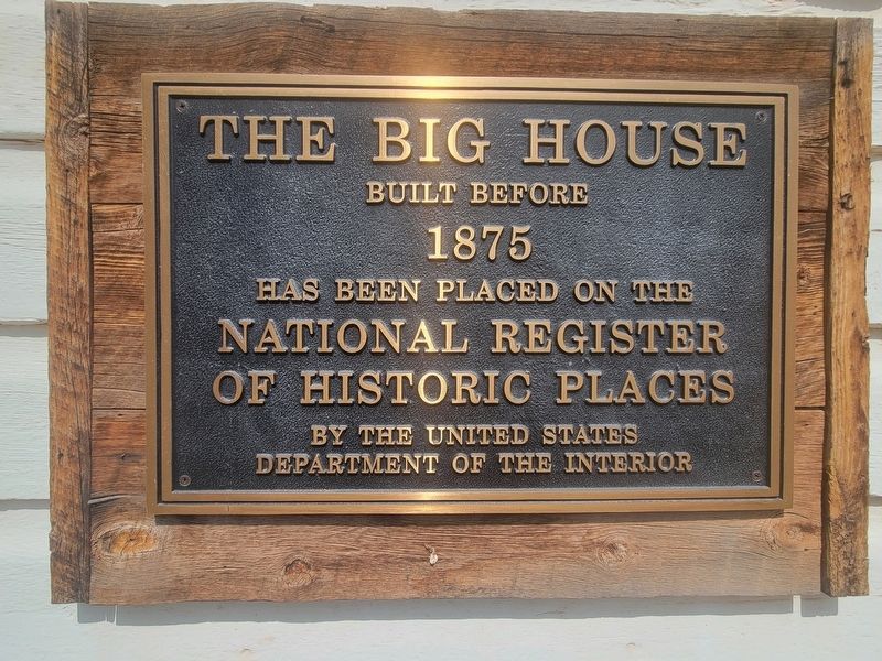 The Big House Marker image. Click for full size.