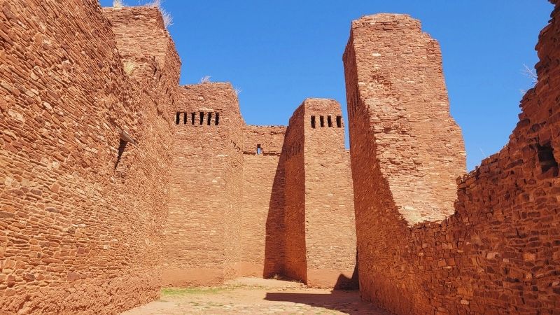 Inside view of the Pueblo de Quaral. Click for full size. Inside view of the Pueblo de Quaral image. Click for full size.