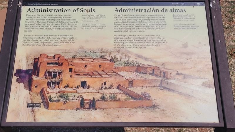Administration of Souls / Administraci�n de almas Marker image. Click for full size.