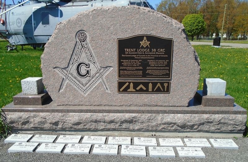 Masonic Veterans Memorial. Click for full size. Masonic Veterans Memorial image. Click for full size.
