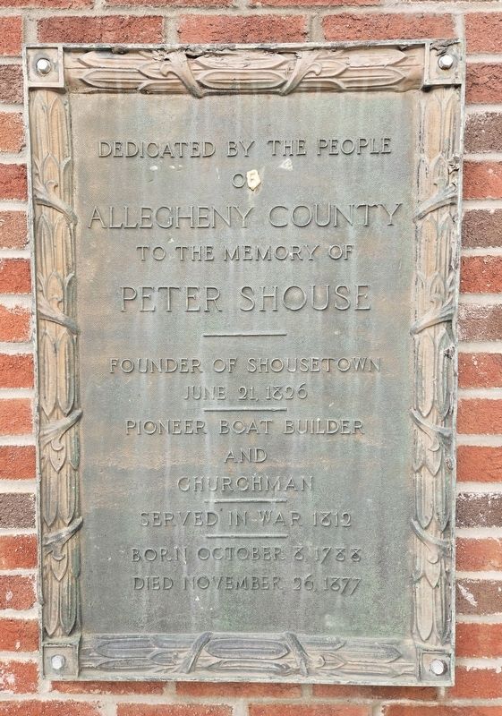 Peter Shouse Marker. Click for full size. Peter Shouse Marker image. Click for full size.
