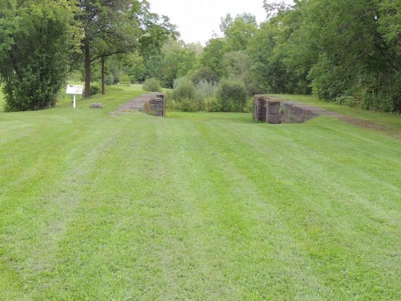 2nd Welland Canal River Lock - viewed from River Street. Click for full size. 2nd Welland Canal River Lock - viewed from River Street image. Click for full size.