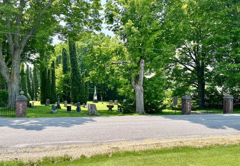 Canton Cemetery, 2025. Click for full size. Canton Cemetery, 2025 image. Click for full size.