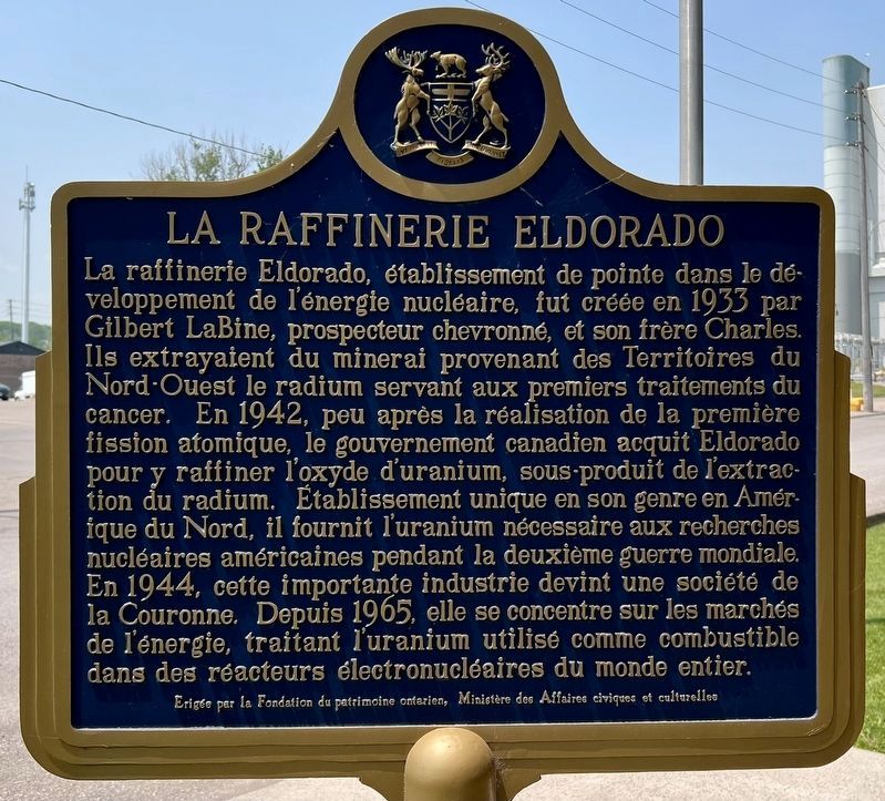 La Raffinerie Eldorado (français). Click for full size. La Raffinerie Eldorado (français) image. Click for full size.