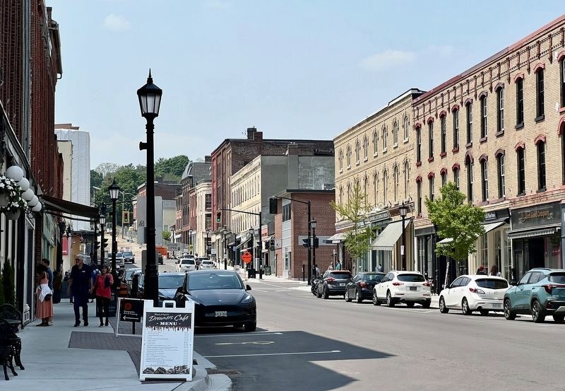 Walton Street in Port Hope, 2025. Click for full size. Walton Street in Port Hope, 2025 image. Click for full size.