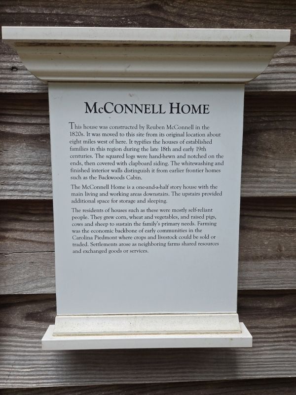McConnell Home Marker image. Click for full size.