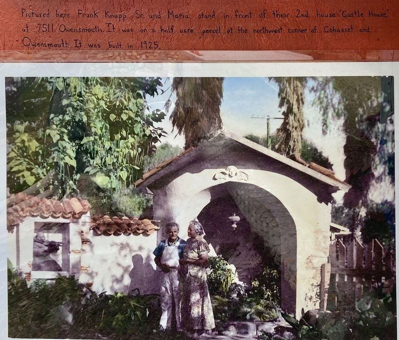 Frank Knapp Sr. and Maria. Click for full size. Frank Knapp Sr. and Maria image. Click for full size.