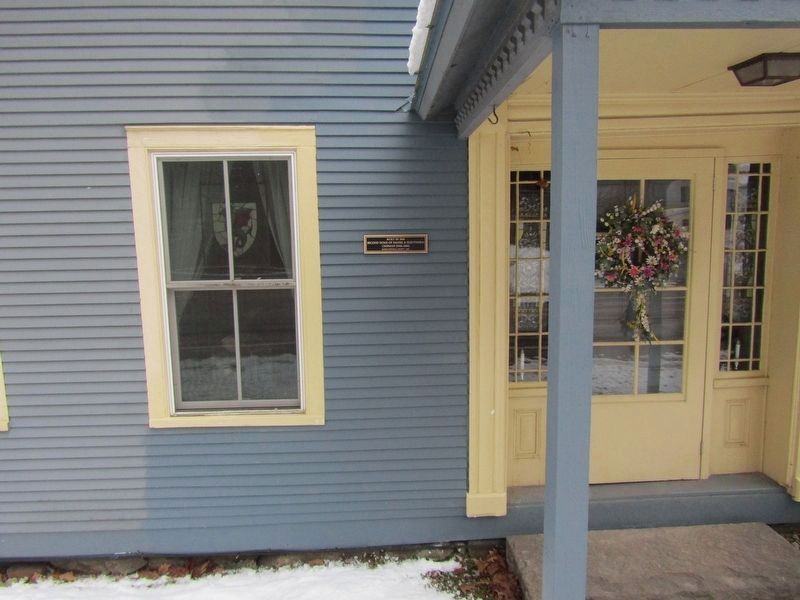 Second Home of Daniel Chipman Marker. Click for full size. Second Home of Daniel Chipman Marker image. Click for full size.