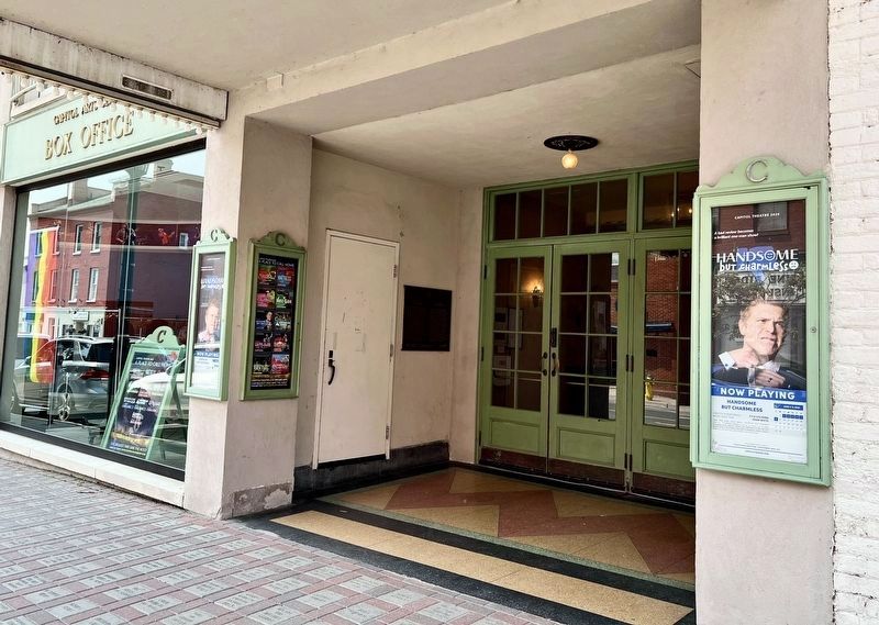 Port Hope Capitol Theatre/ Le Théâtre Capitol de Port Hope Marker. Click for full size. Port Hope Capitol Theatre/ Le Théâtre Capitol de Port Hope Marker image. Click for full size.