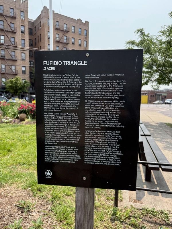 Fufidio Triangle Marker. Click for full size. Fufidio Triangle Marker image. Click for full size.