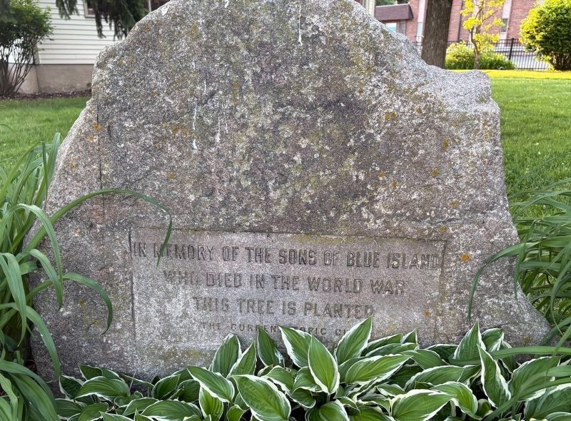 World War I Memorial Marker. Click for full size. World War I Memorial Marker image. Click for full size.