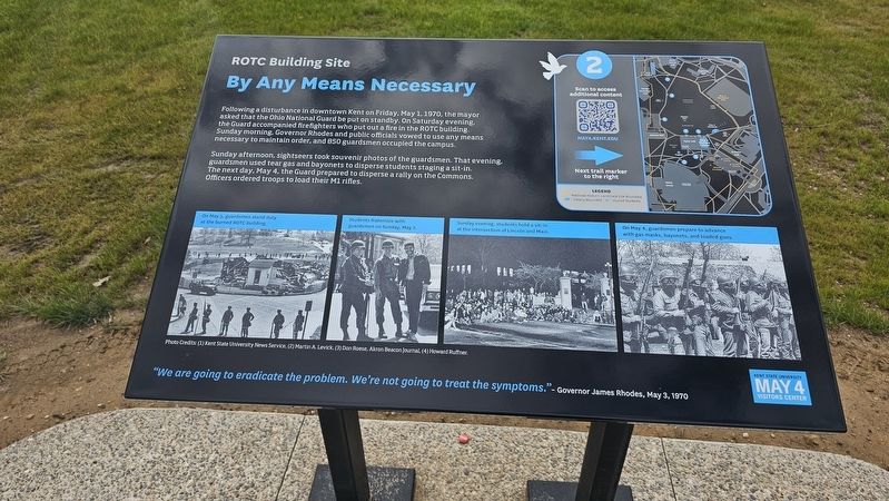 By Any Means Necessary Marker. Click for full size. By Any Means Necessary Marker image. Click for full size.