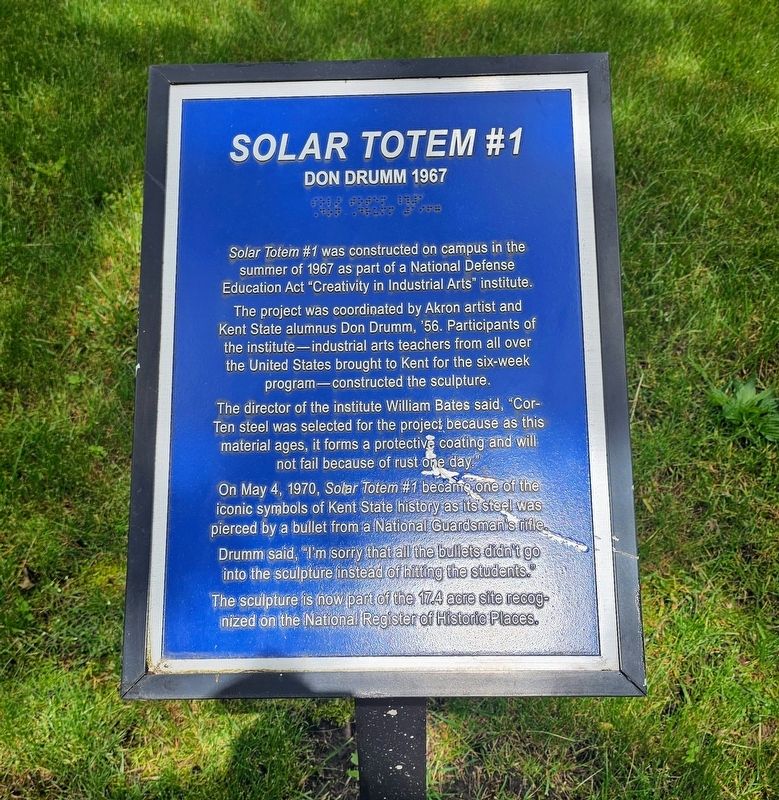 Solar Totem #1 Marker. Click for full size. Solar Totem #1 Marker image. Click for full size.