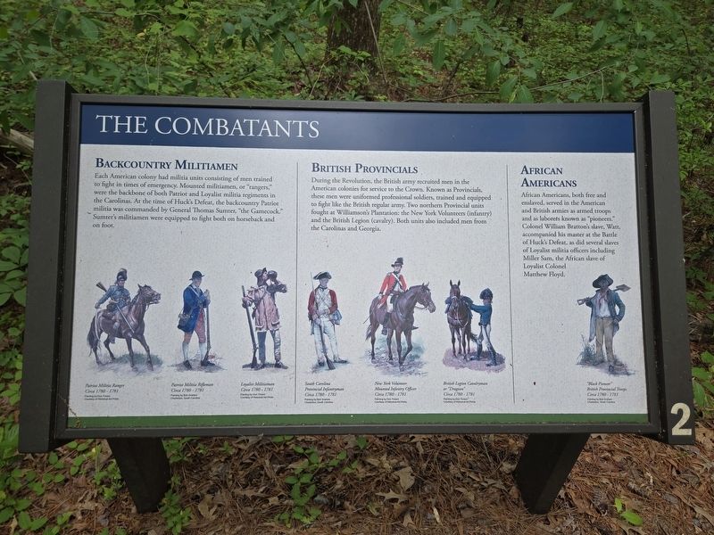 The Combatants Marker. Click for full size. The Combatants Marker image. Click for full size.