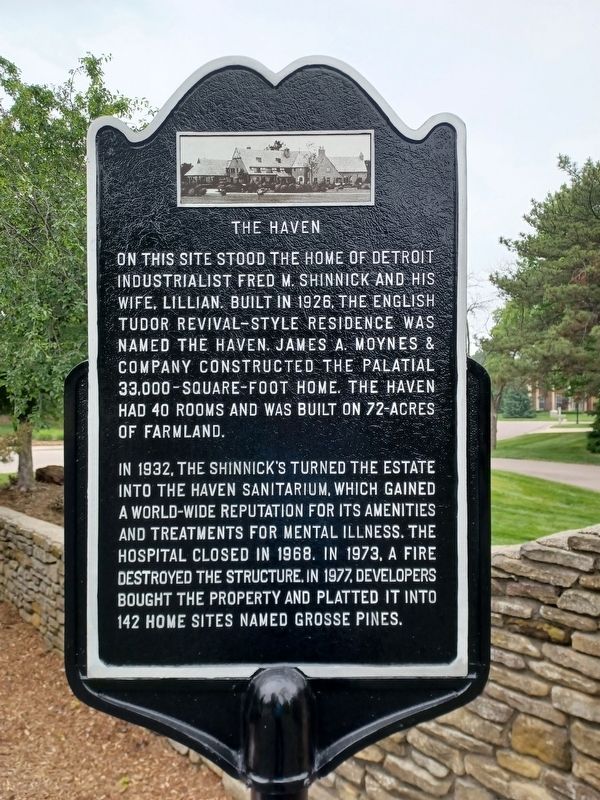The Haven Marker. Click for full size. The Haven Marker image. Click for full size.