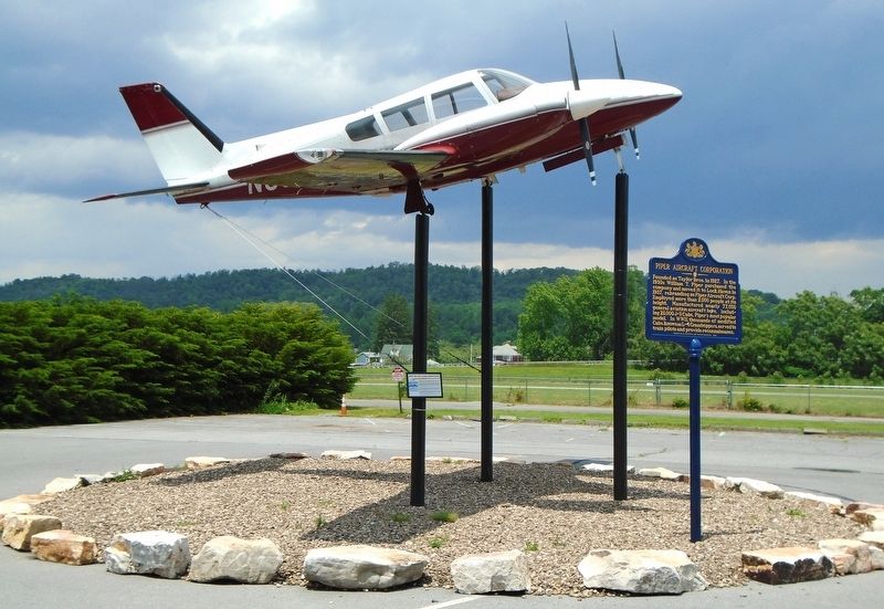 1967 PA-30 Twin Commanche and Marker image. Click for full size.