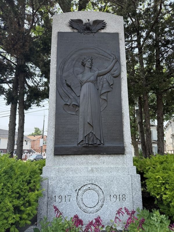 World War I Memorial. Click for full size. World War I Memorial image. Click for full size.