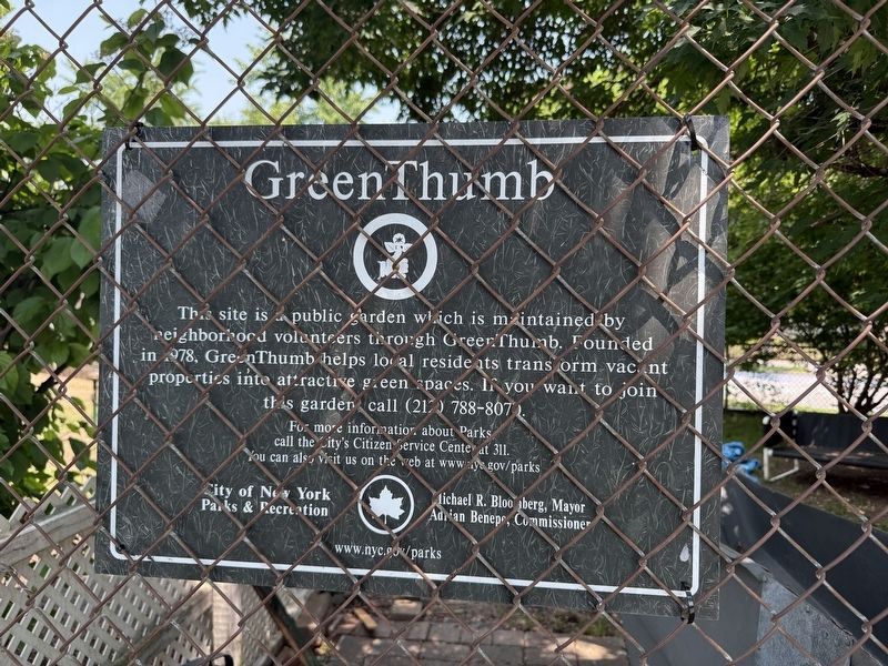 GreenThumb Marker image. Click for full size.