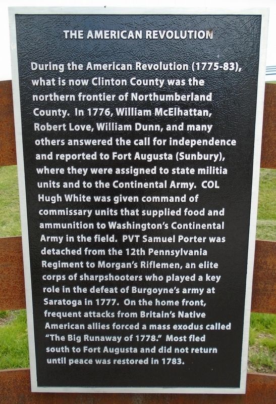 The American Revolution Marker image. Click for full size.
