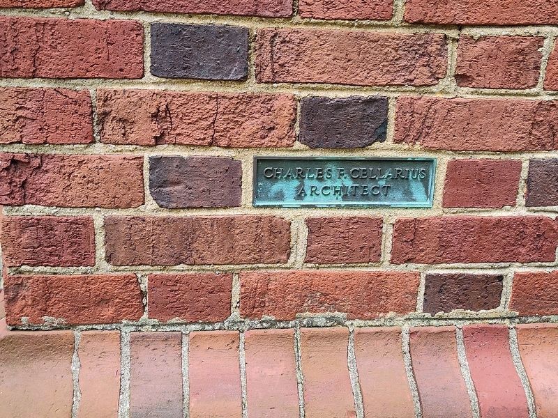 Upham Hall Marker image. Click for full size.